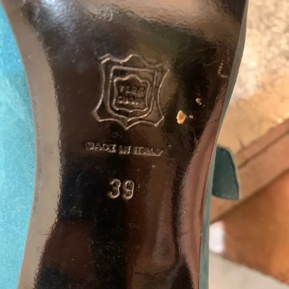 Pierre Hardy Teal Heeled Boots - Picture 9 of 10